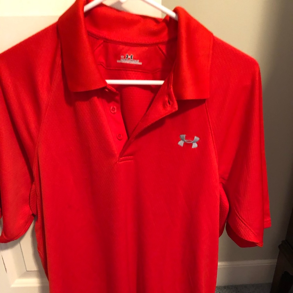 Orange Golf shirt